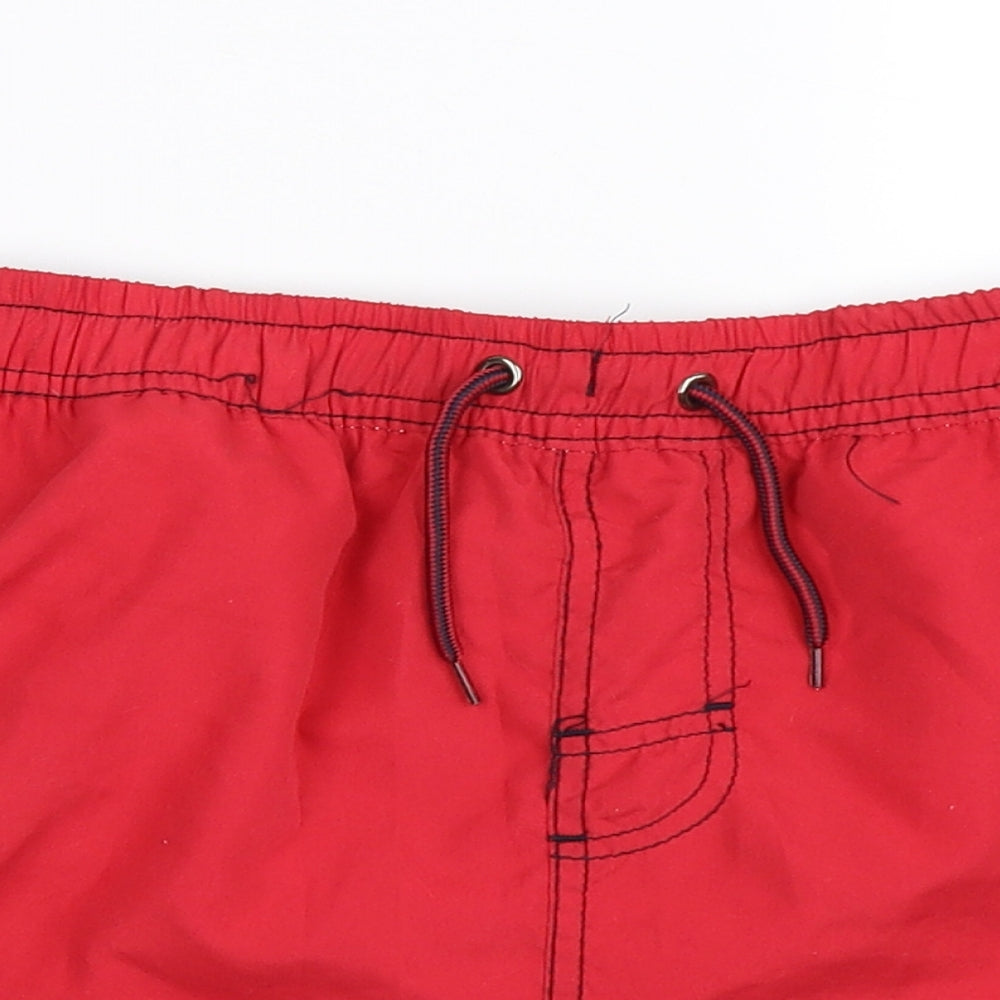 Cargo Bay Boys Red   Sweat Shorts Size 7-8 Years