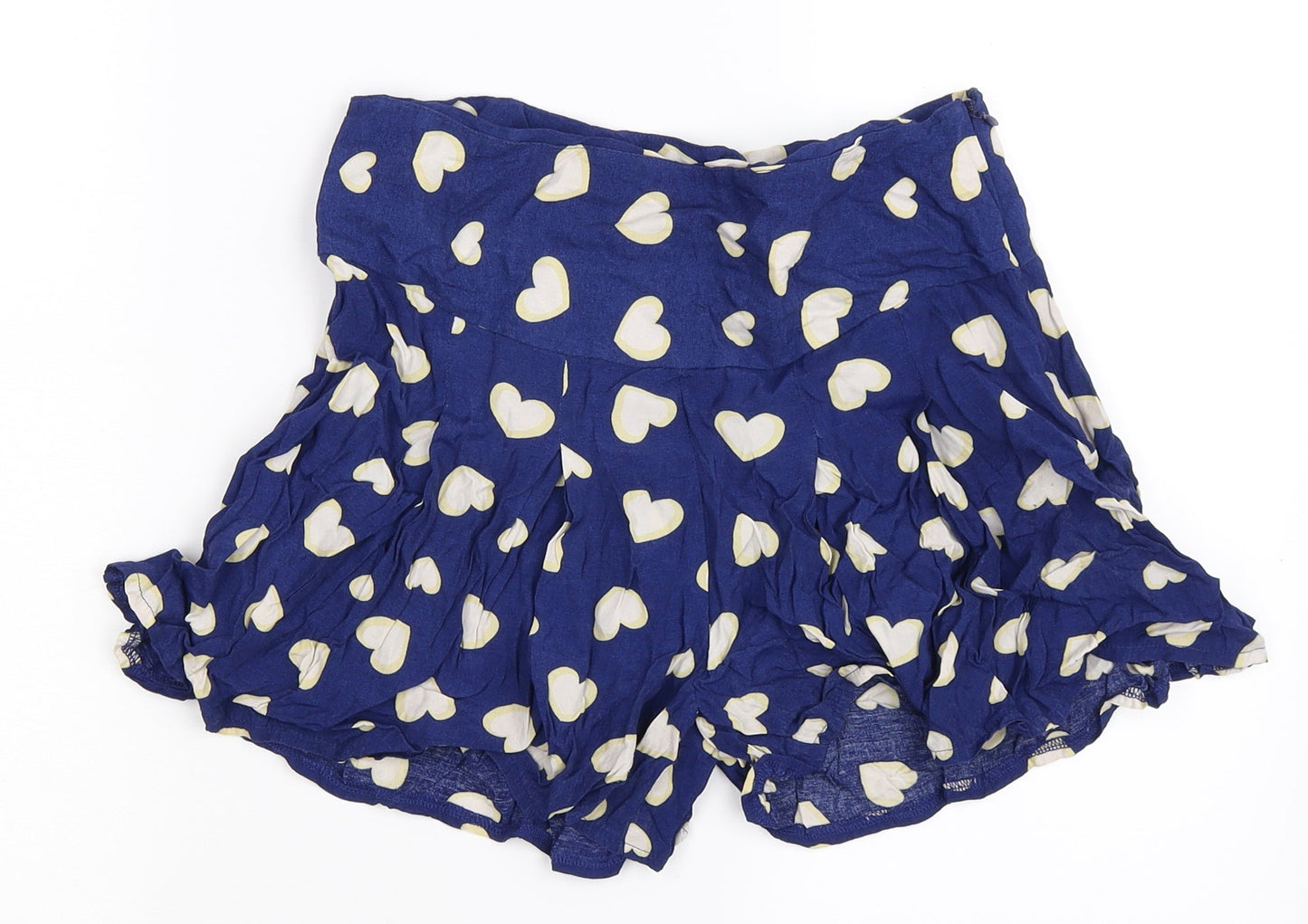 Therapy Womens Blue Polka Dot  Hot Pants Shorts Size 8