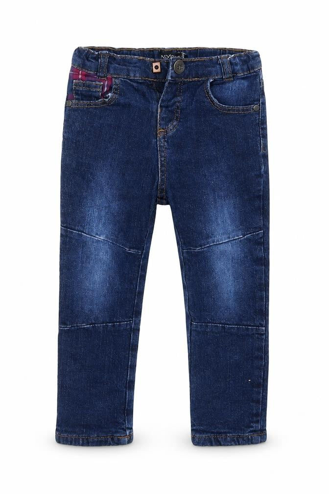 Inextenso Boys Blue  Denim Cropped Jeans One Size L95 cm - Waist -20in