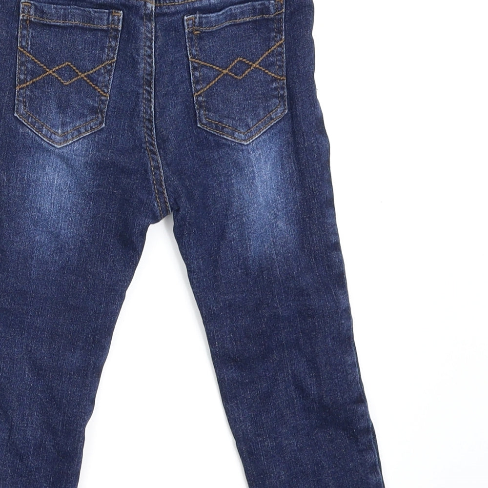 Inextenso Boys Blue  Denim Cropped Jeans One Size L95 cm - Waist -20in