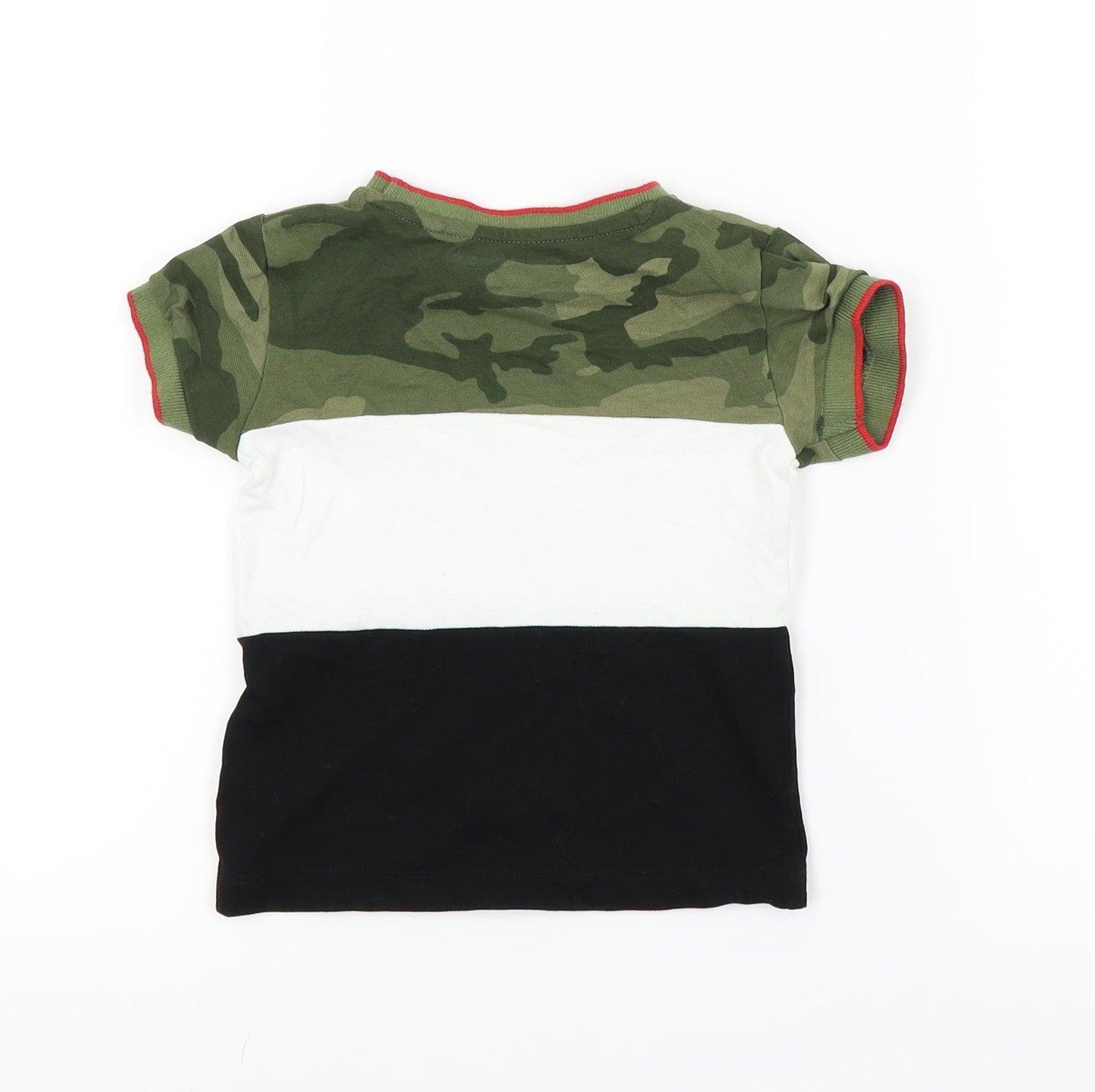 NEXT Baby Multicoloured Striped  Basic T-Shirt Size 12-18 Months