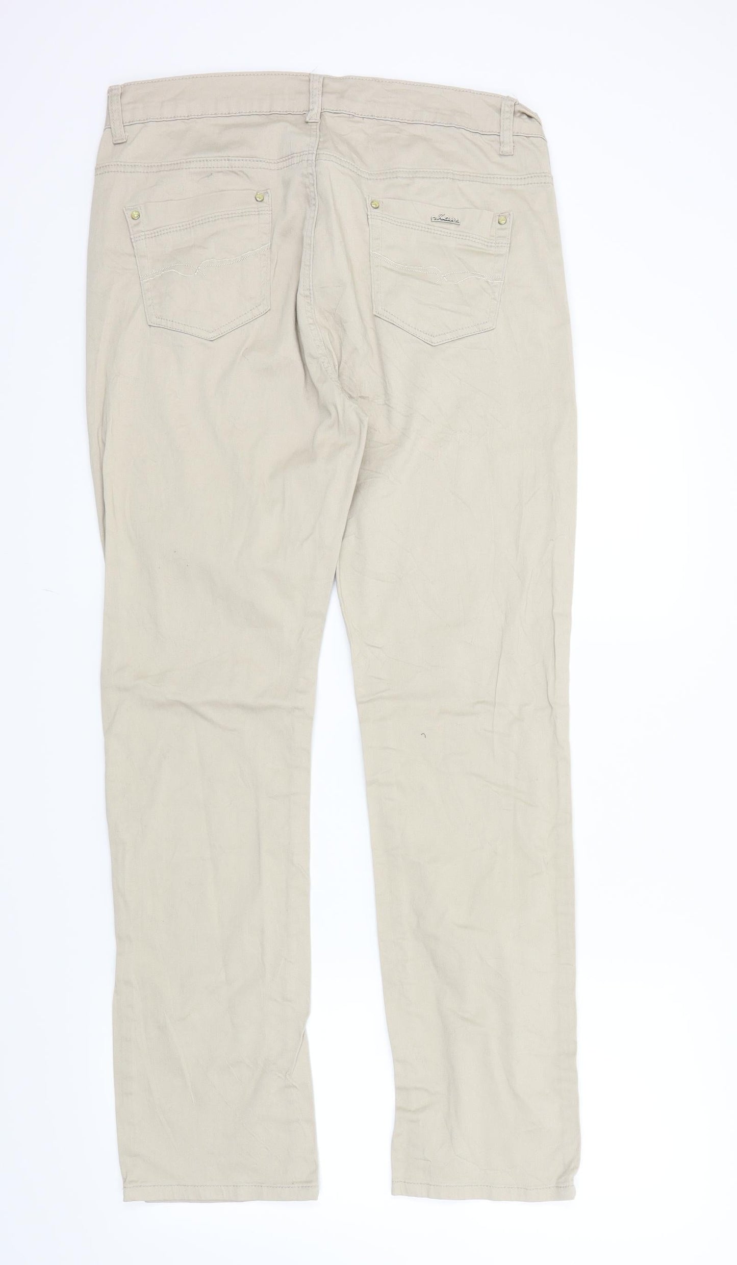 miss cherry Womens Beige   Trousers  Size M L30 in