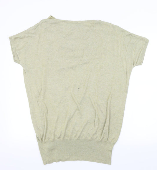 South Womens Gold   Pullover Jumper Size 22