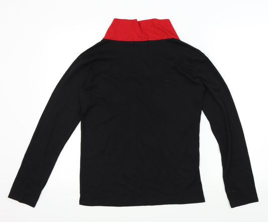 WSGYJ Womens Black   Pullover Jumper Size M