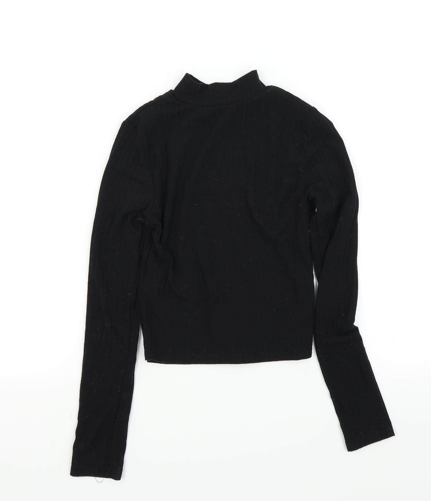 New Look Girls Black   Basic T-Shirt Size 10 Years