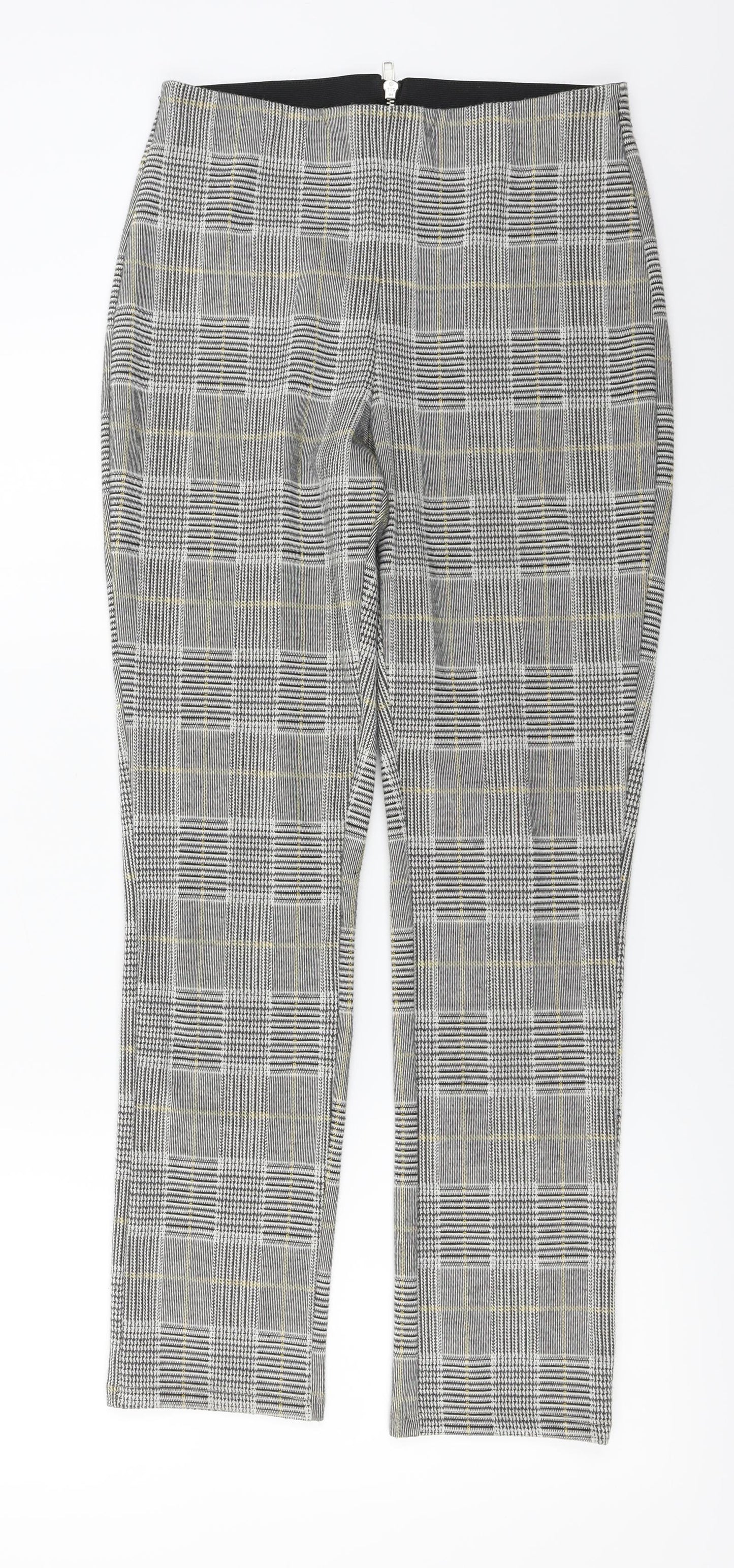 H&M  Womens Grey   Trousers  Size S L26 in