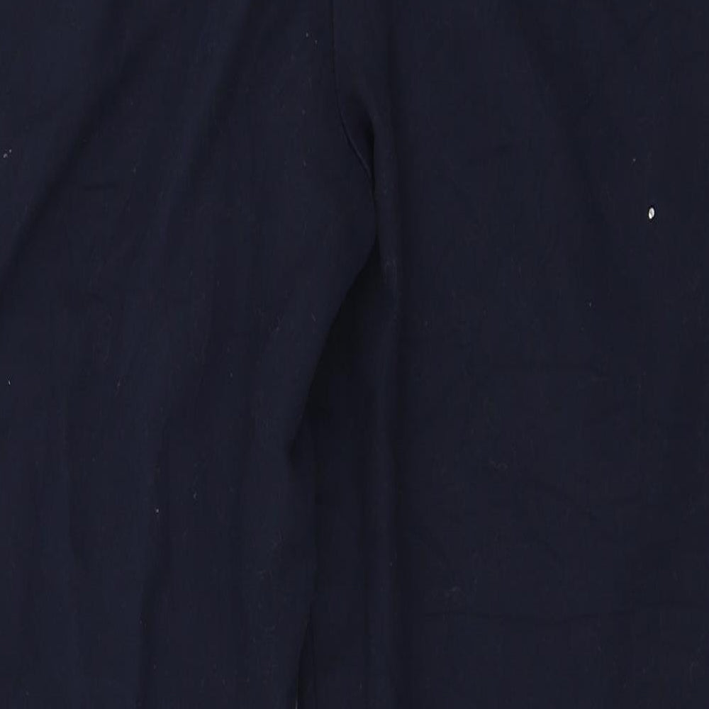 Marks and Spencer  Womens Blue   Trousers  Size 8 L24 in