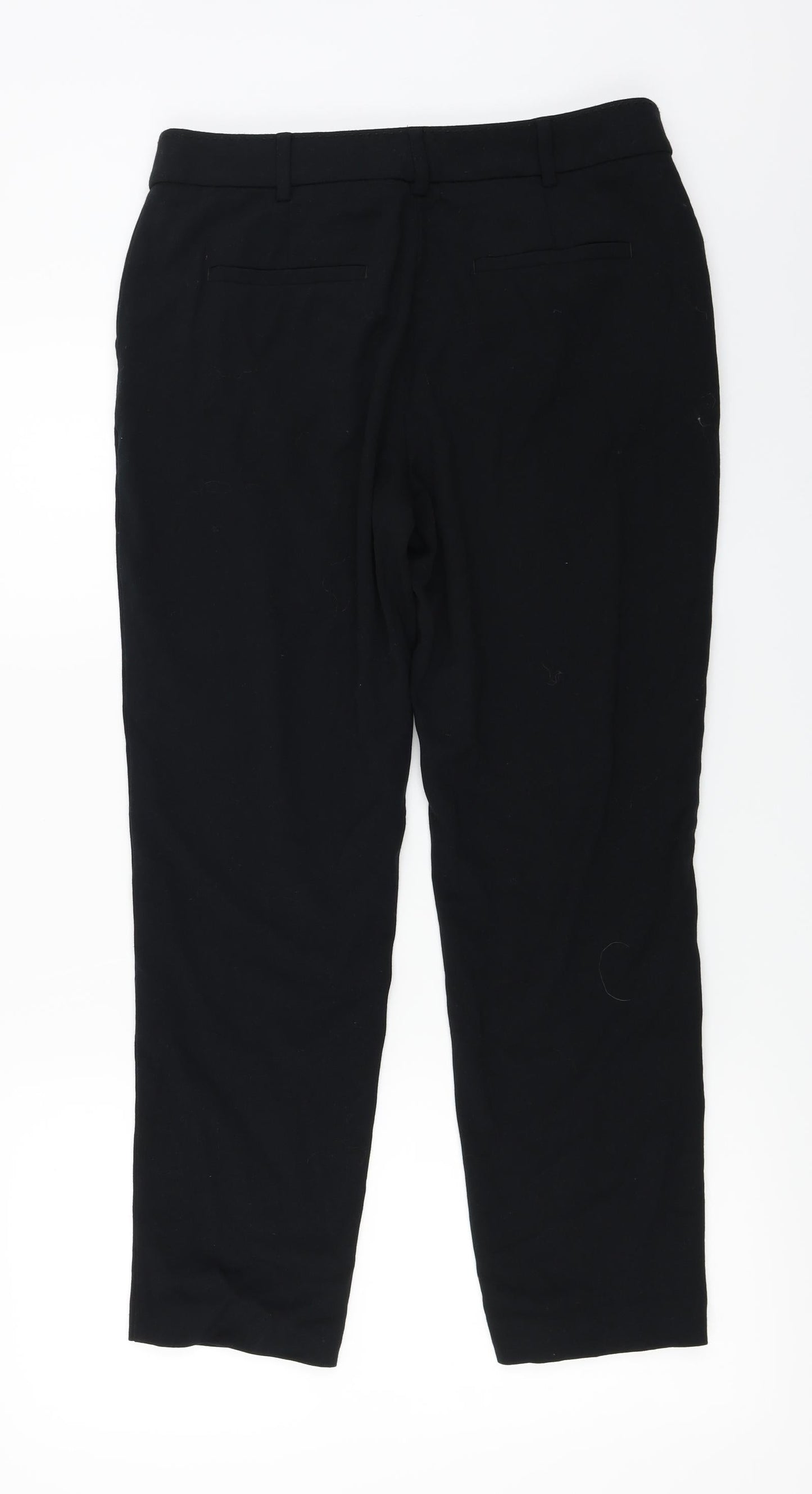 Marks and Spencer  Womens Black   Trousers  Size 12 L24 in