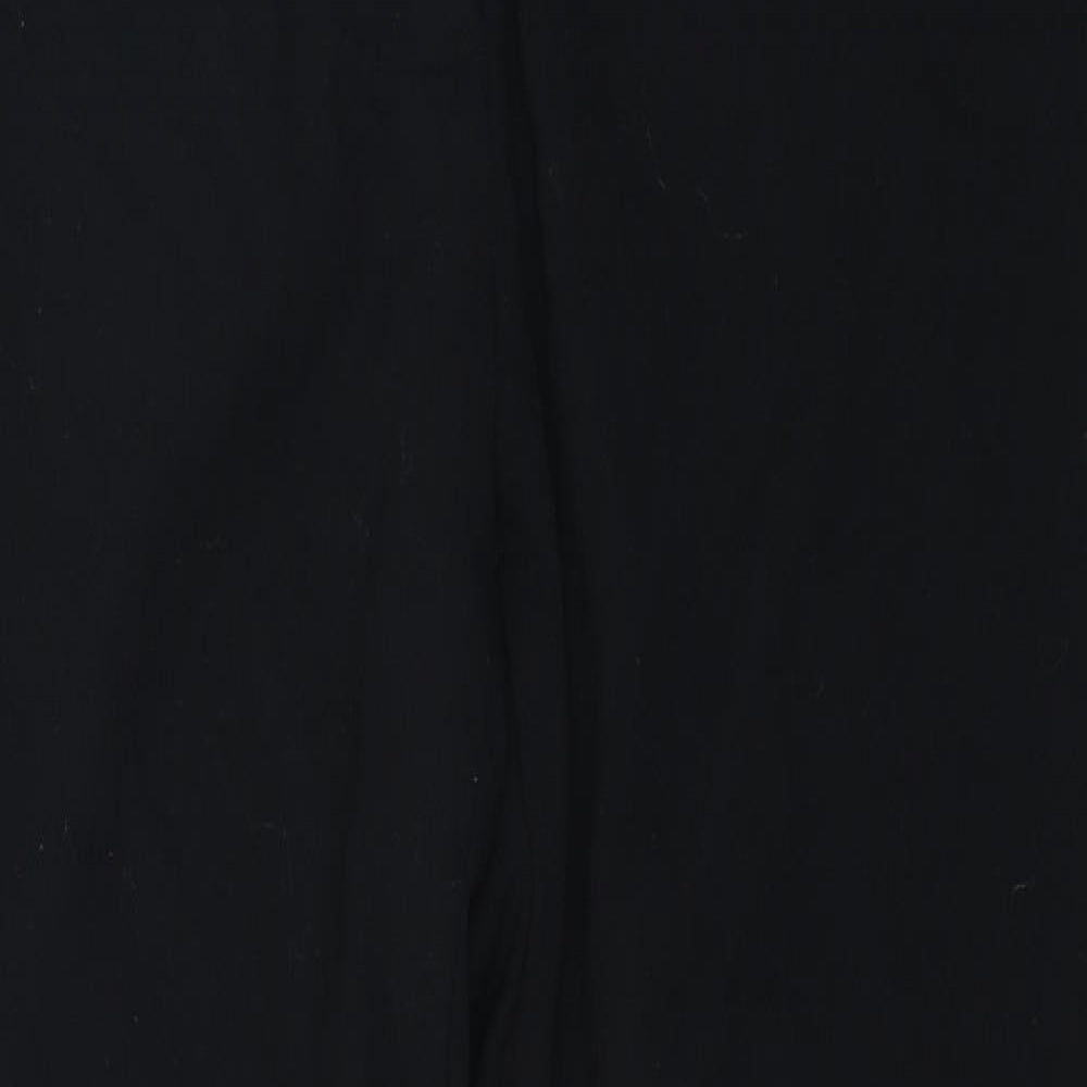 Marks and Spencer  Womens Black   Trousers  Size 12 L24 in
