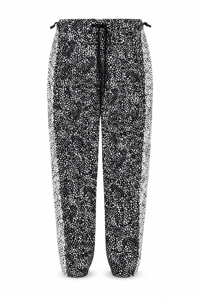 Marks and Spencer  Womens White Animal Print  Trousers  Size 12 L24 in