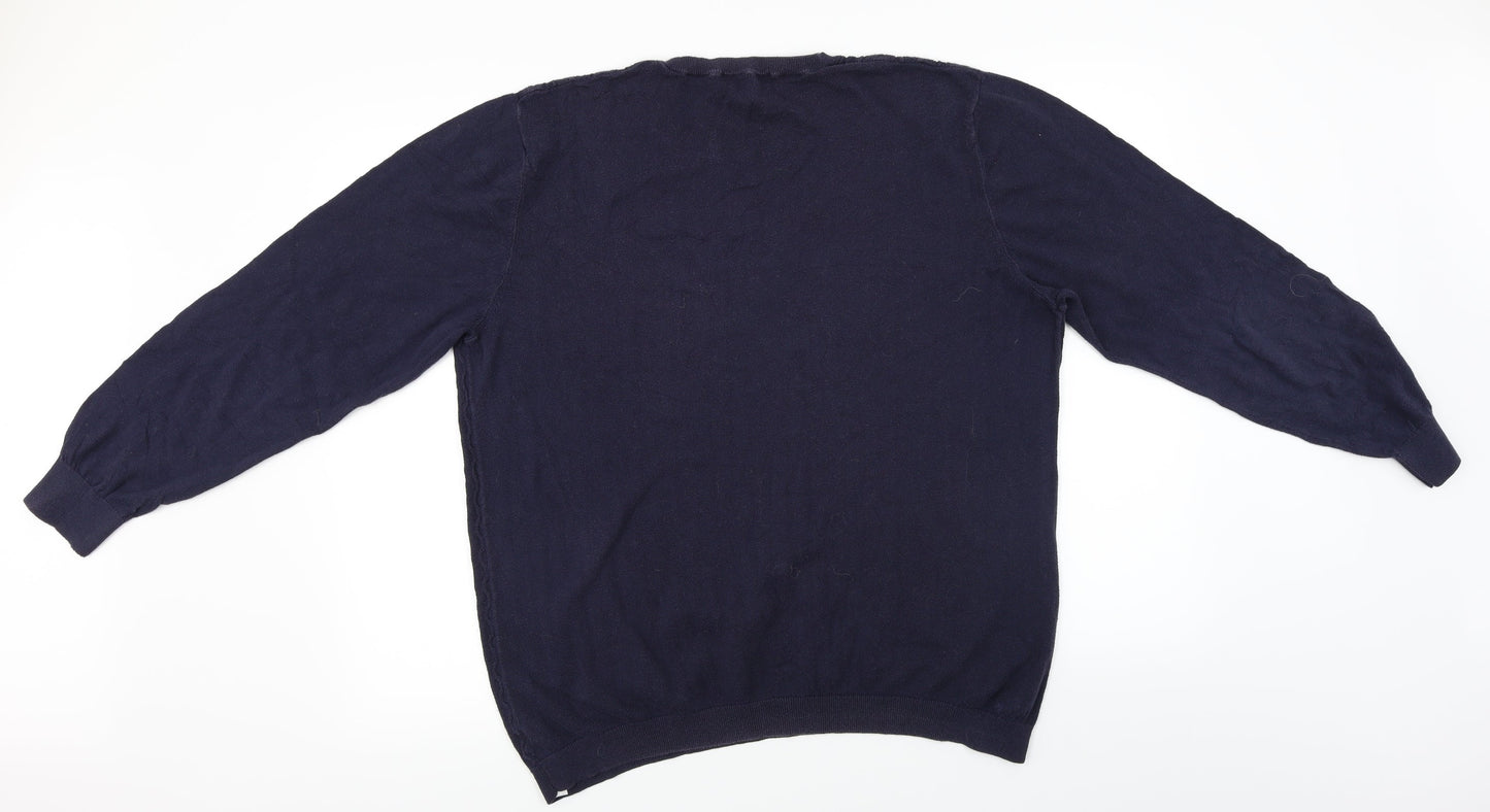 taylor&cutter Mens Blue   Pullover Jumper Size L