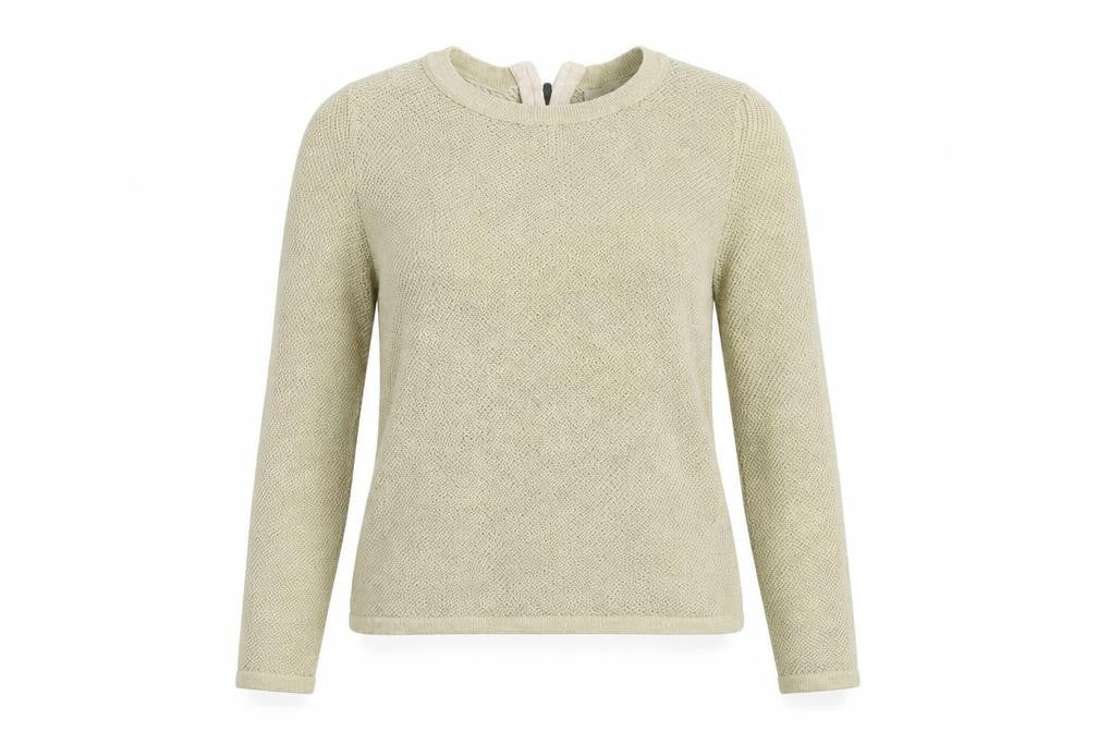 Next Womens Gold  Knit Pullover Jumper Size 6