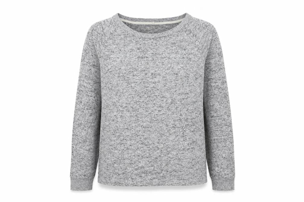 Love To Lounge Womens Grey   Pullover Sweatshirt Size 12