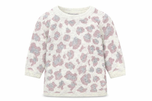 Primark Baby White Animal Print  Pullover Jumper Size 3-6 Months