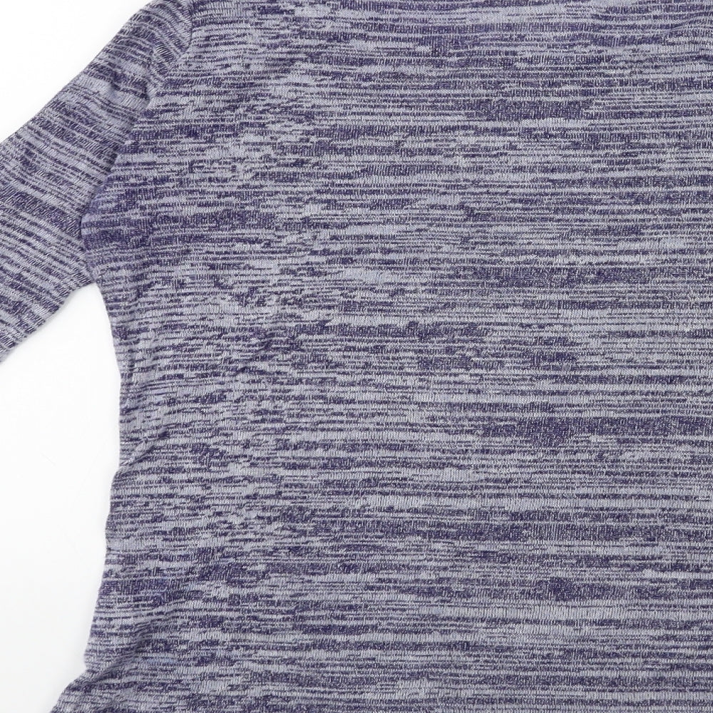 X Womens Blue   Pullover Jumper Size S  - Open Shoulder