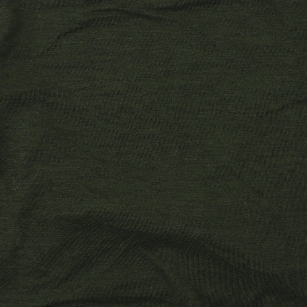 DUE SOUTH Womens Green  Knit Pullover Jumper Size S  - Tie Waist