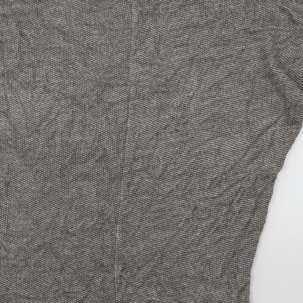 Apricot Womens Grey  Knit Pullover Jumper Size S