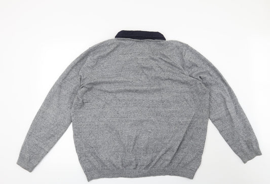 Burton Mens Grey   Pullover Jumper Size 2XL