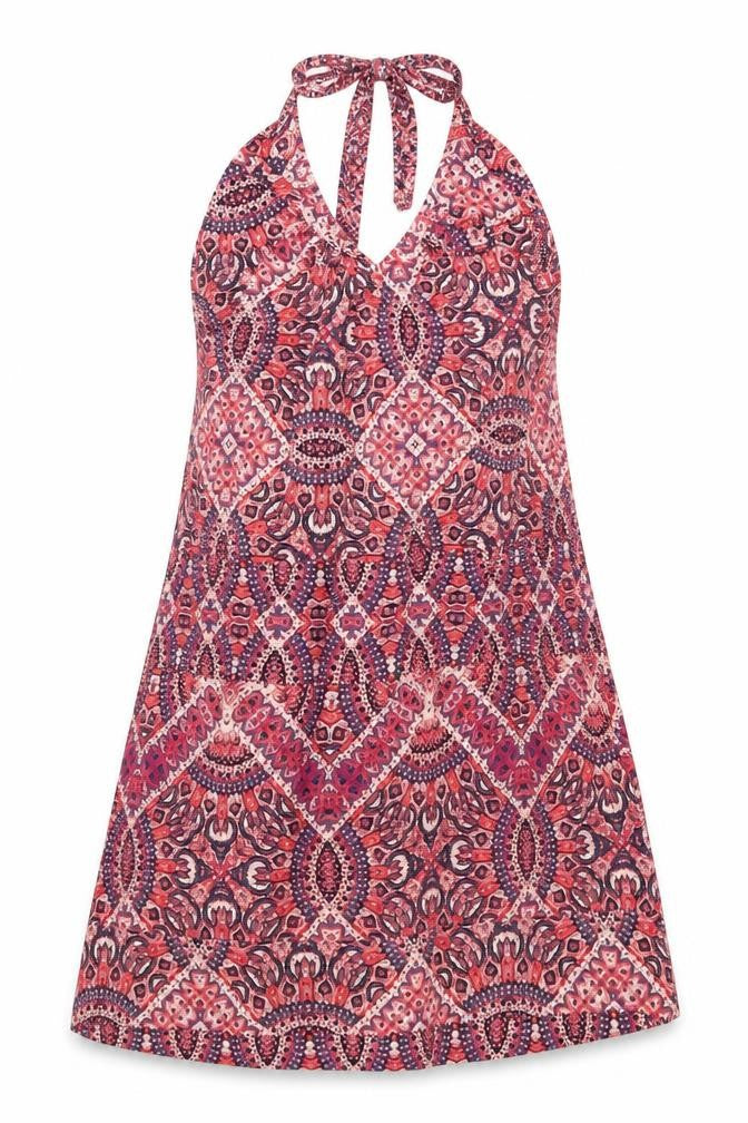 Cynthia Rowley Womens Pink Paisley  Trapeze & Swing  Size XS