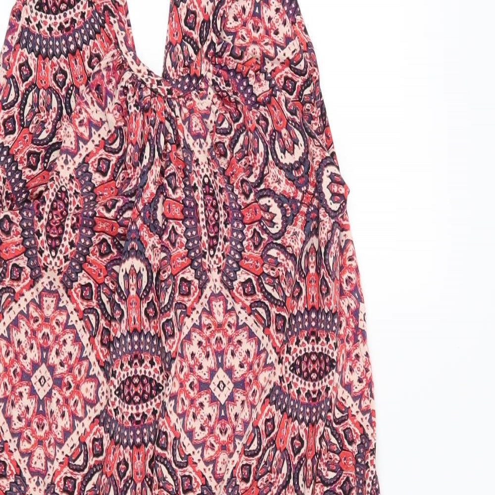 Cynthia Rowley Womens Pink Paisley  Trapeze & Swing  Size XS