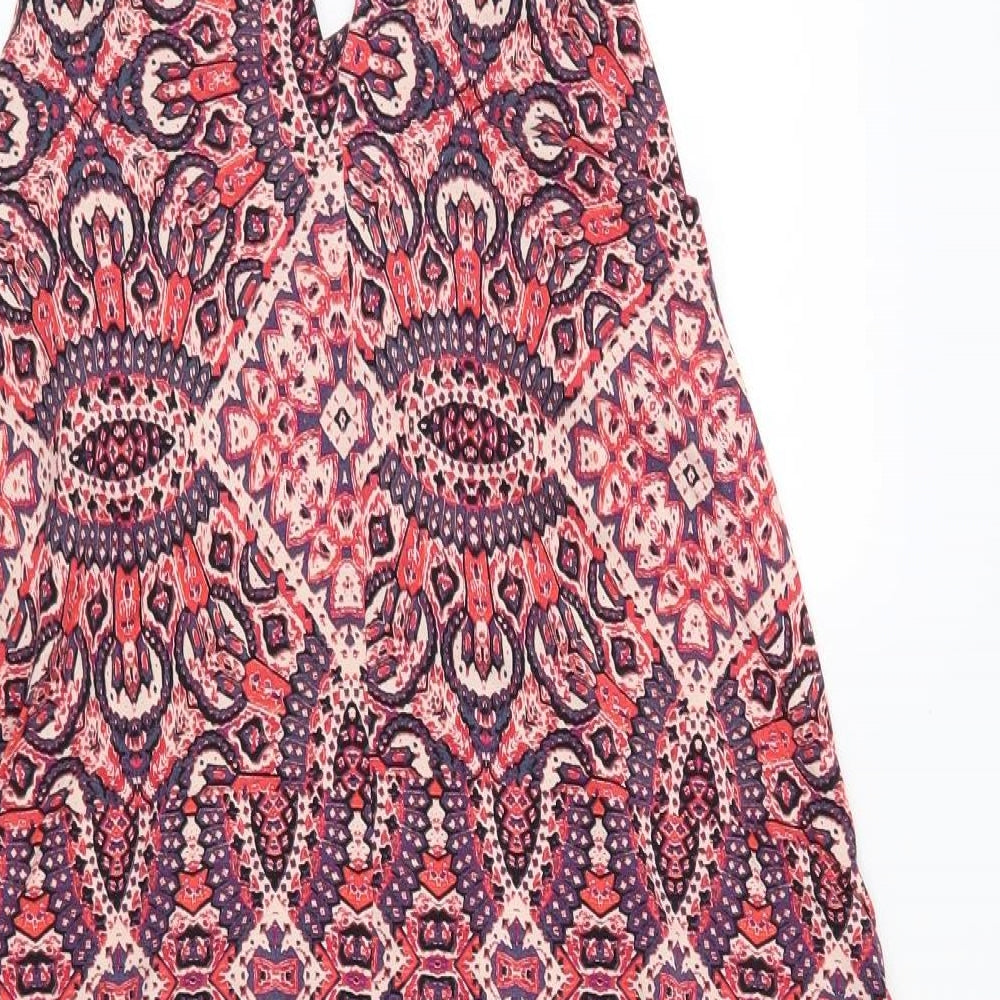 Cynthia Rowley Womens Pink Paisley  Trapeze & Swing  Size XS