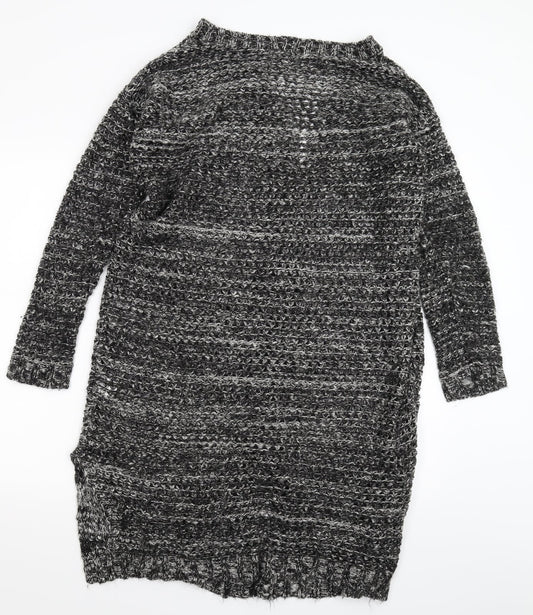 Pins & Needles Womens Grey  Knit Cardigan Jumper Size S  - Oversized