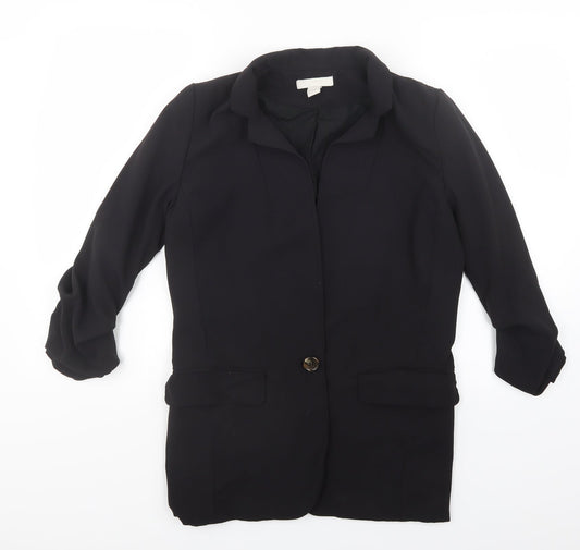 H&M Womens Black   Jacket  Size 8