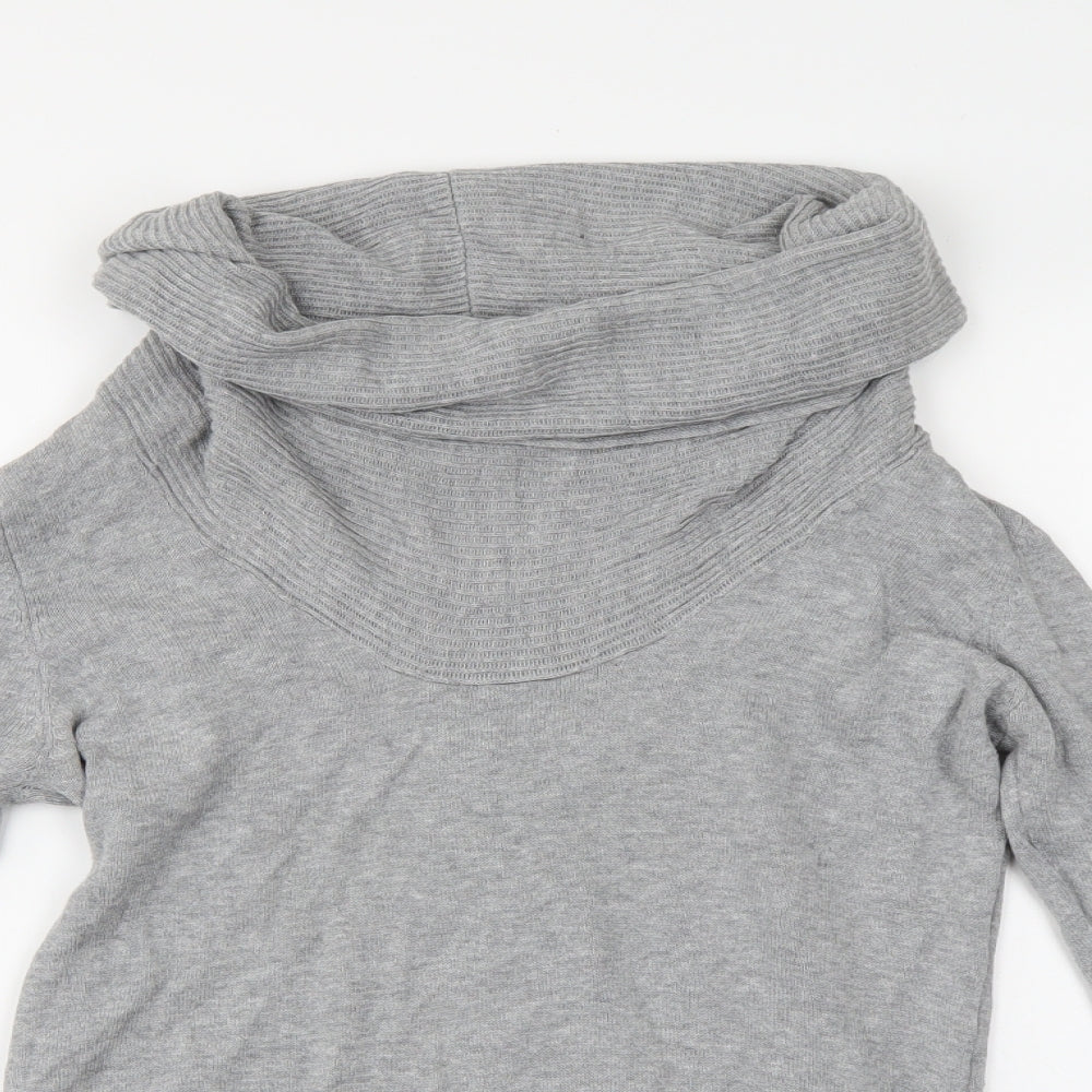 Yessica Womens Grey   Pullover Jumper Size S