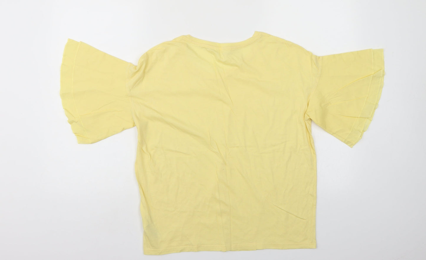 NEXT Womens Yellow   Basic Blouse Size 8