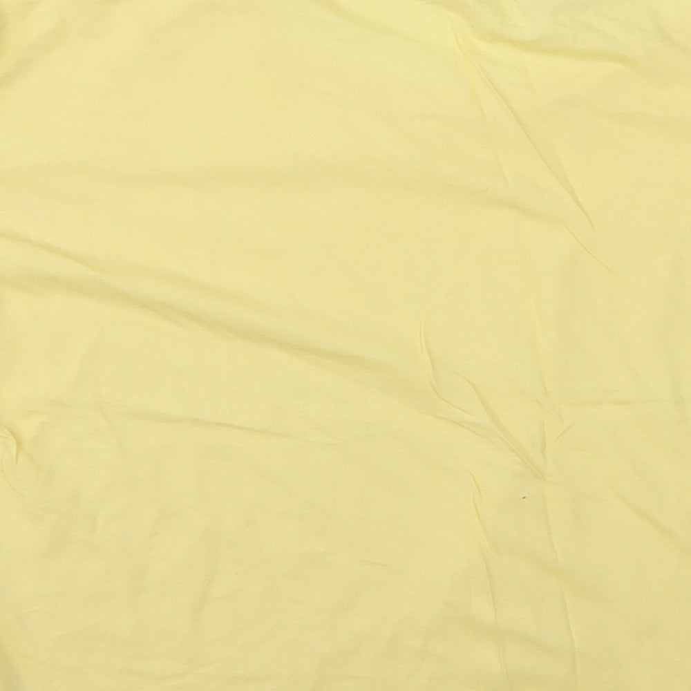 NEXT Womens Yellow   Basic Blouse Size 8