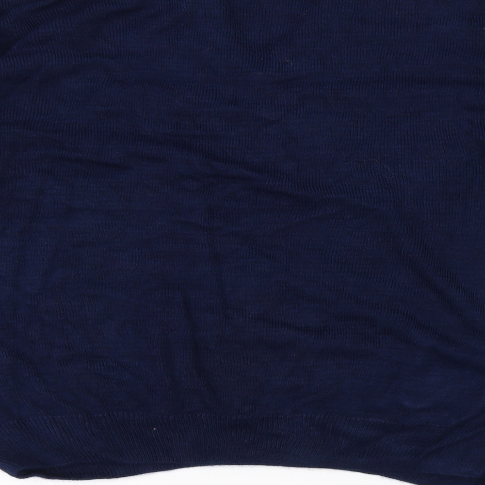 dimagio Mens Blue  Knit Pullover Jumper Size M
