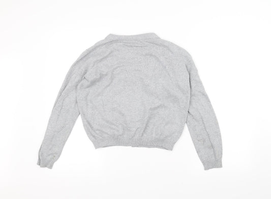 Preworn Womens Grey   Cardigan Jumper Size 12