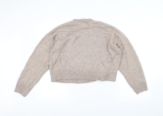 New Look Womens Brown   Pullover Jumper Size L