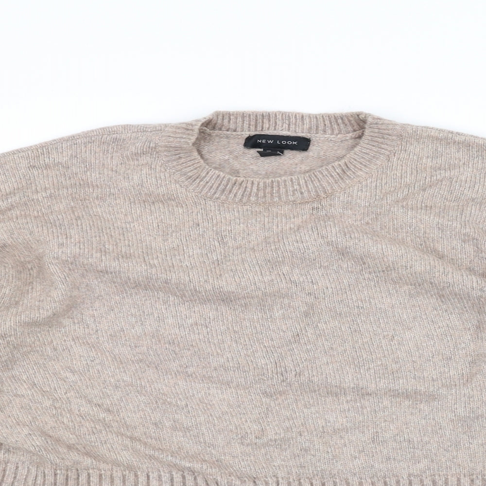 New Look Womens Brown   Pullover Jumper Size L