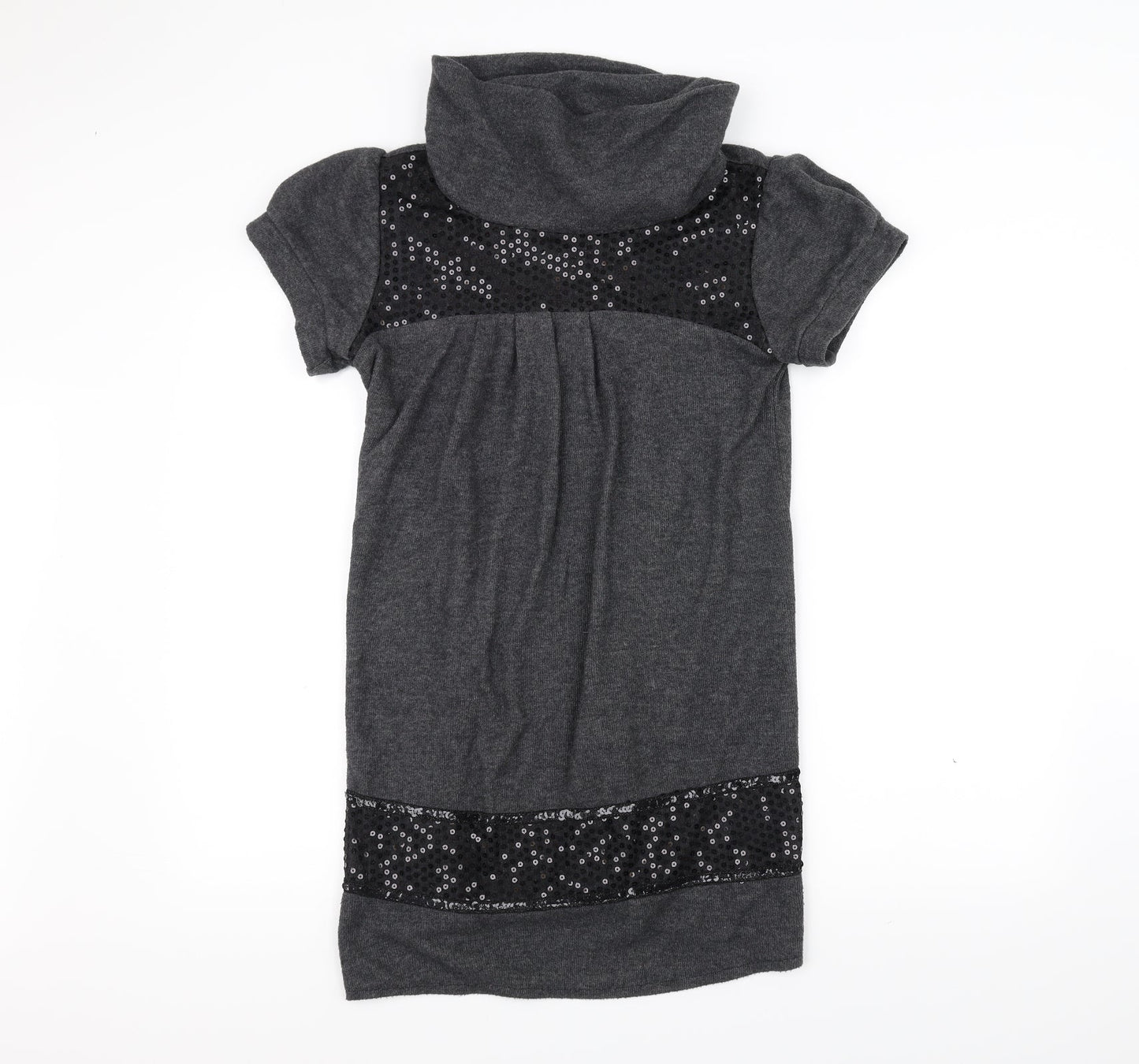 shikha Womens Grey   Pullover Jumper Size M