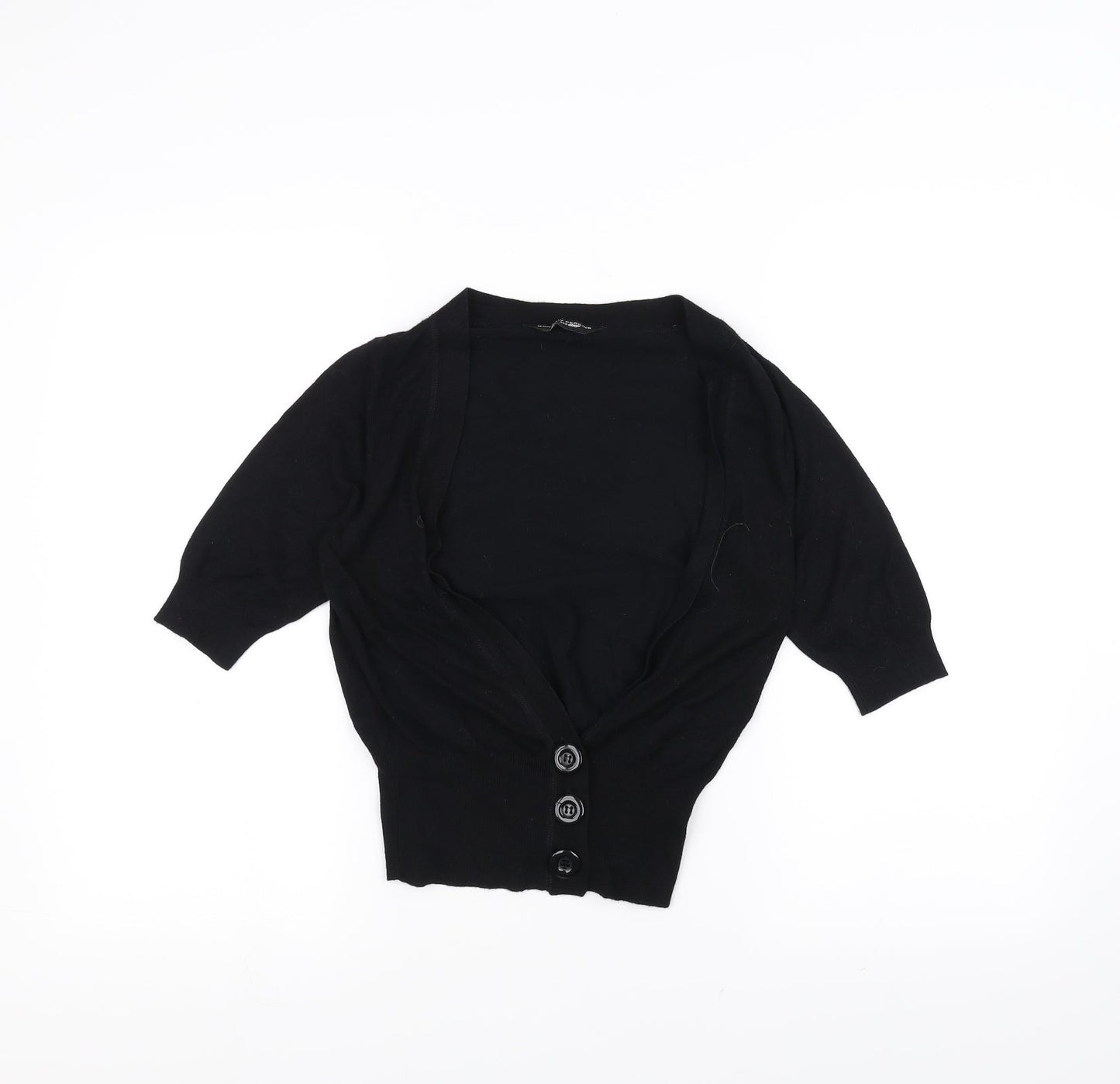 Dorothy Perkins Womens Black   Jacket Coatigan Size 10