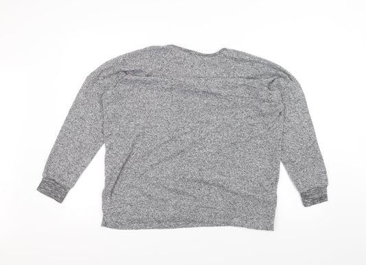 Peacocks Womens Grey   Pullover Jumper Size 14