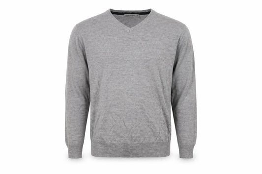 Cedar Wood State Mens Grey  Knit Pullover Jumper Size S