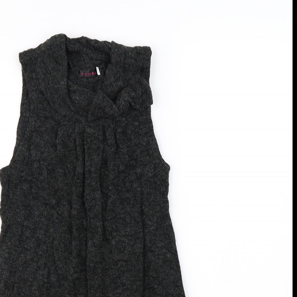 Tenki Womens Grey   Jumper Dress  Size M