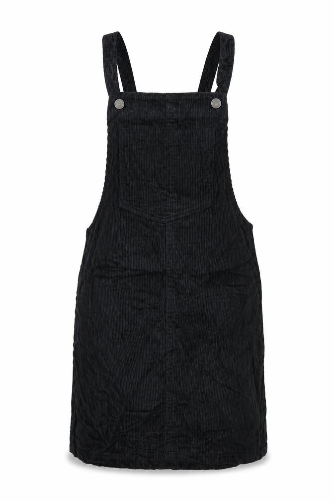 Mademoiselle  Womens Black   Pinafore/Dungaree Dress  Size 8