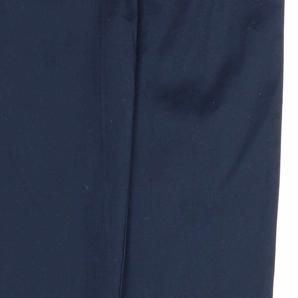 Yessica Womens Blue   Trousers  Size 8 L31 in