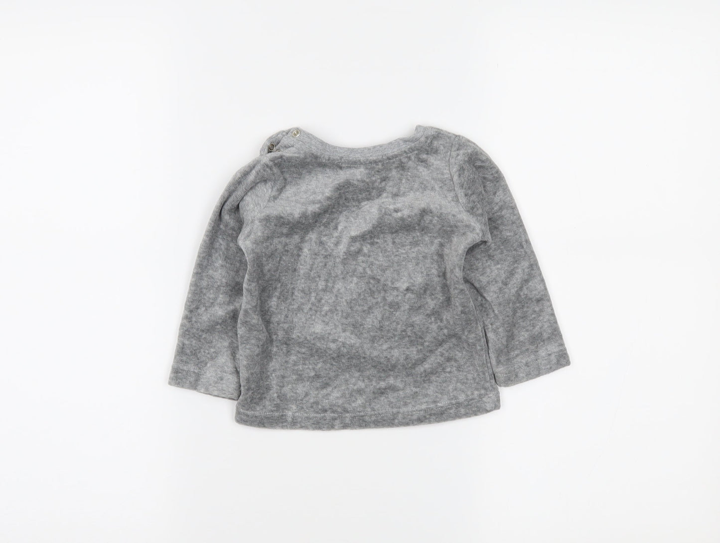 Lupilu Boys Grey   Pullover Jumper Size 6-9 Months