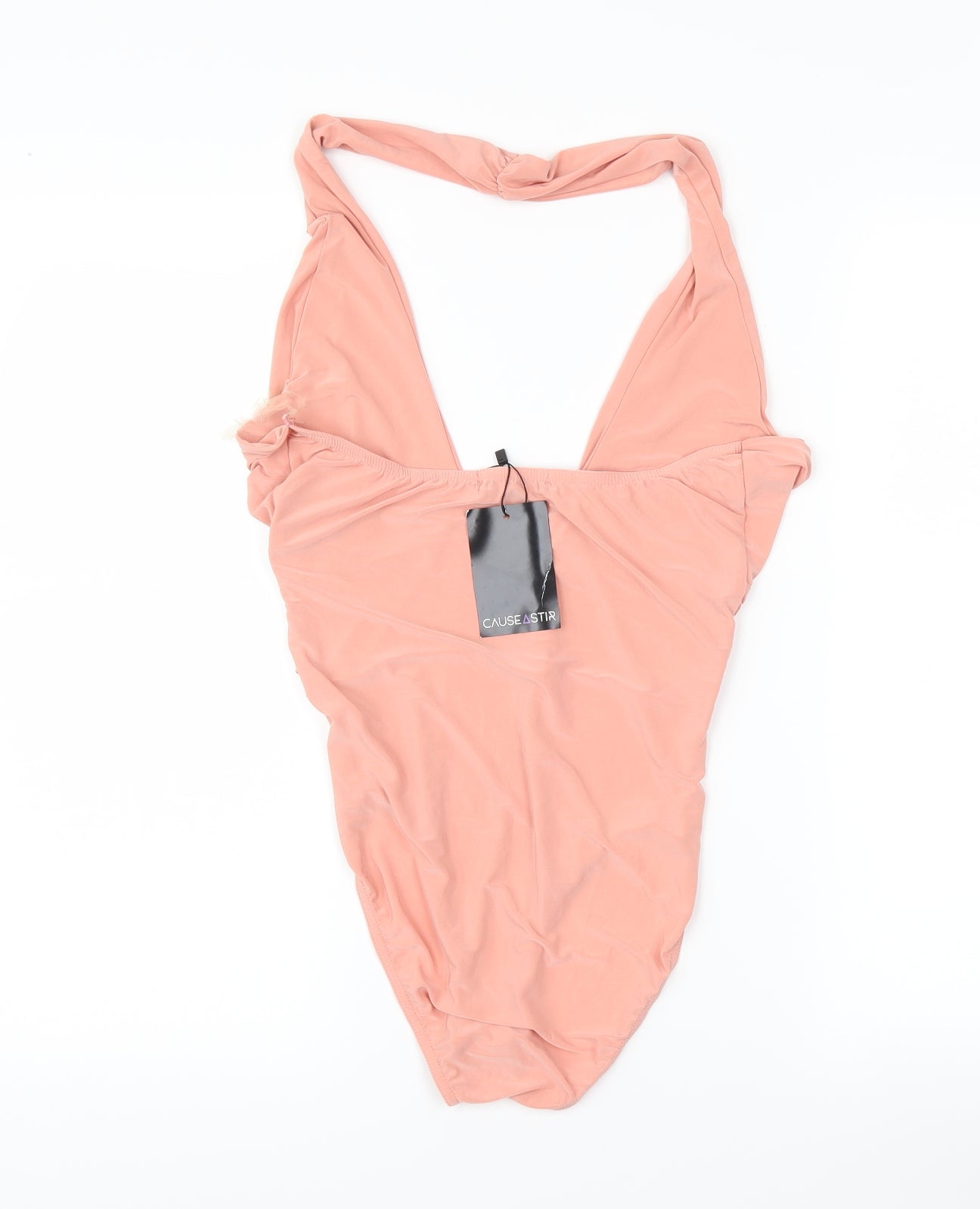 Juliet Womens Pink   Bodysuit One-Piece Size 10
