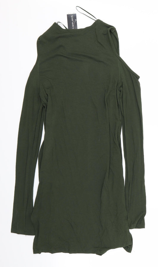 Select Womens Green   Cardigan Jumper Size 8