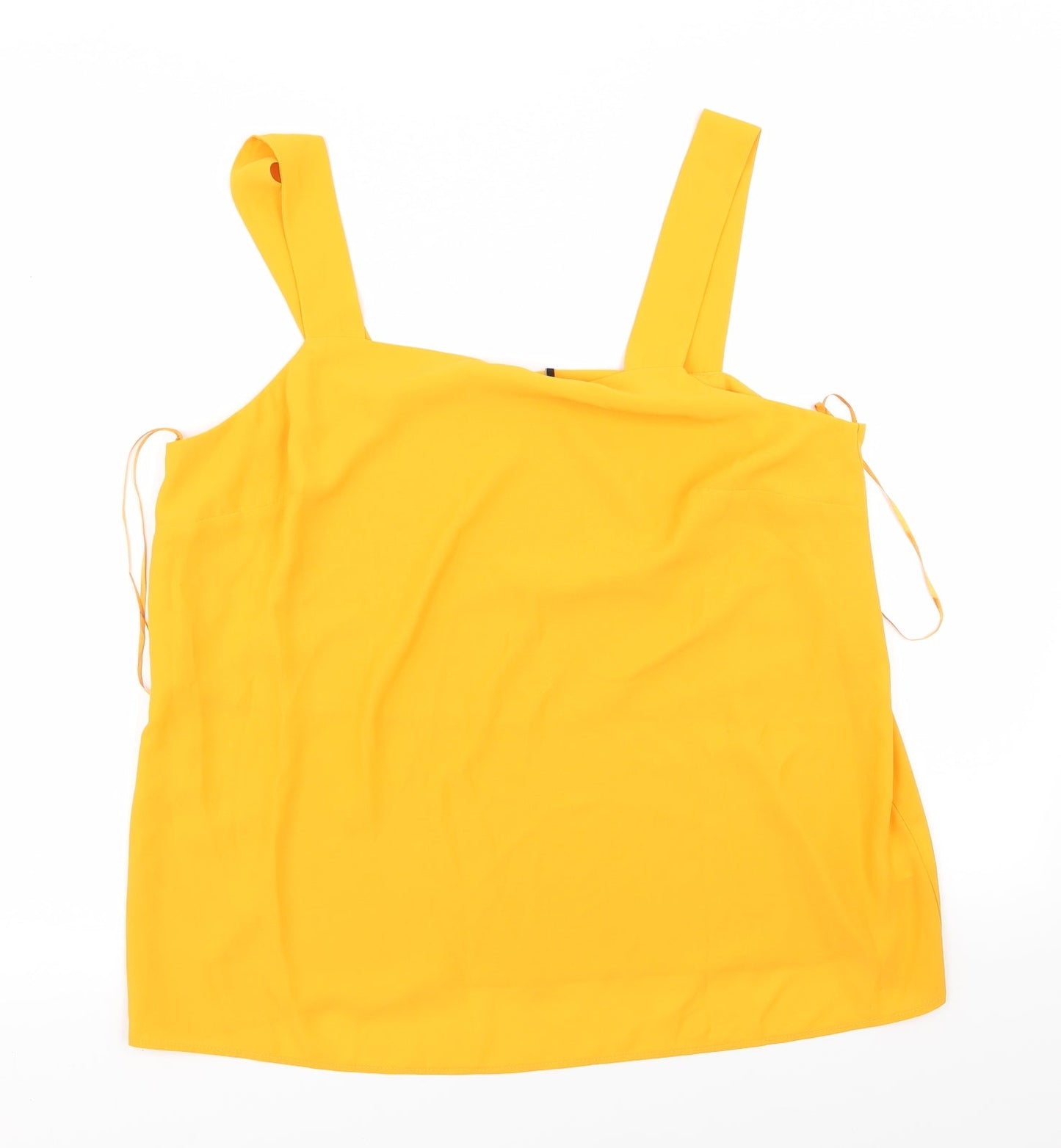 Preworn Womens Yellow   Camisole Tank Size 14