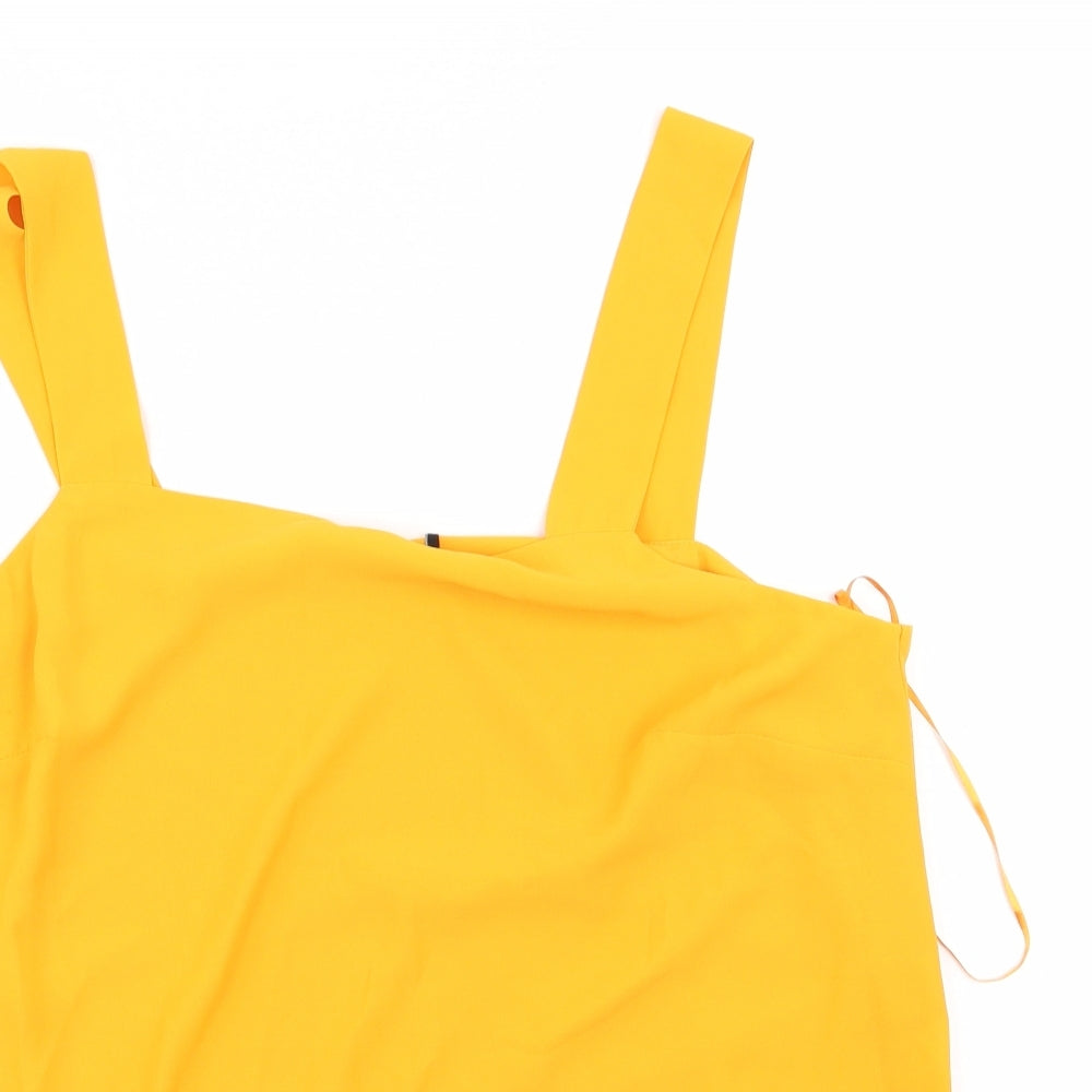 Preworn Womens Yellow   Camisole Tank Size 14
