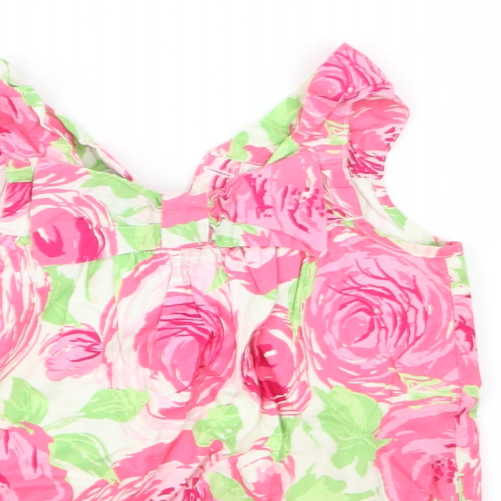 baby gap Girls Multicoloured Floral  Basic Blouse Size 3 Years