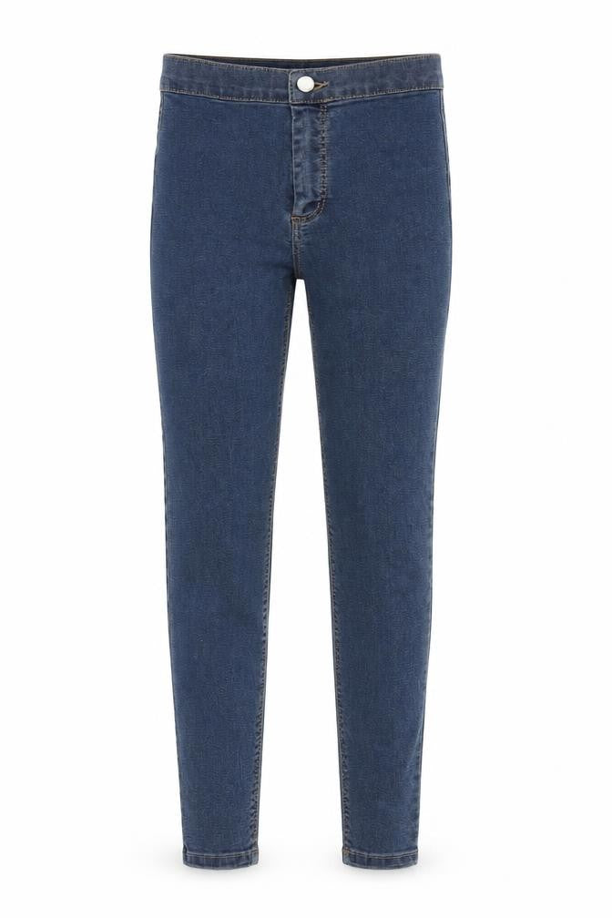 Topshop Womens Blue   Straight Jeans Size 25 L30 in