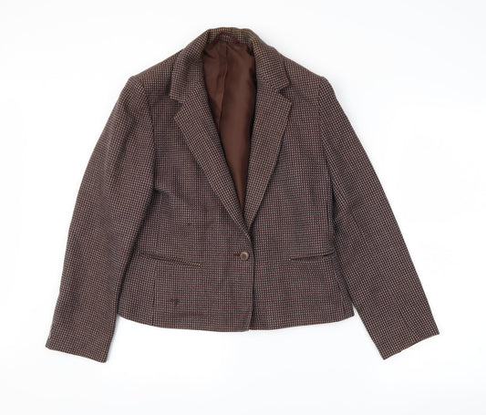 St Micheal Womens Blue   Jacket Blazer Size 10