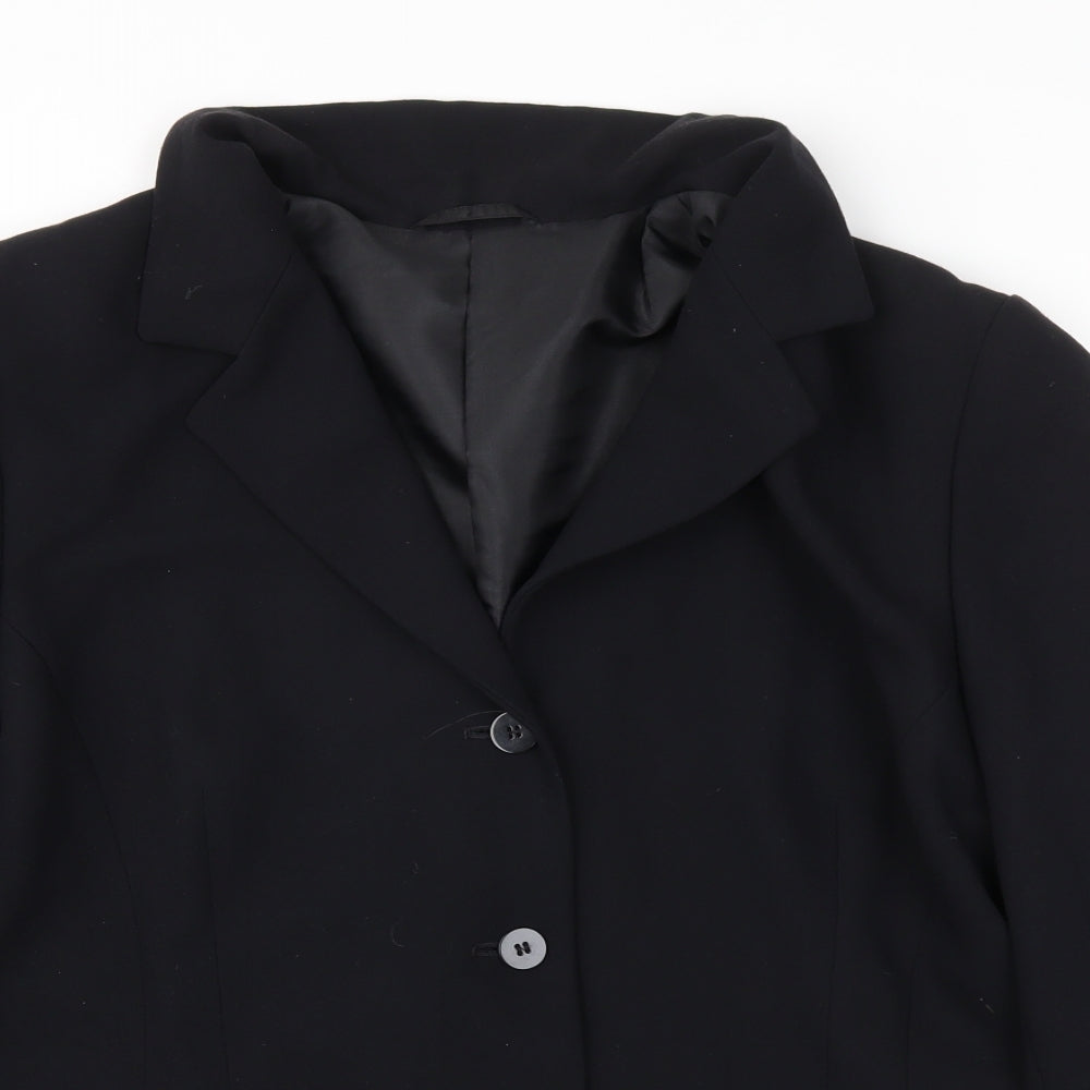 BHS Womens Black   Jacket Blazer Size 20